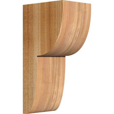 Ekena Millwork Crestline Rough Sawn Corbel, Western Red Cedar, 6"W x 8"D x 16"H COR06X08X16CRE00RWR